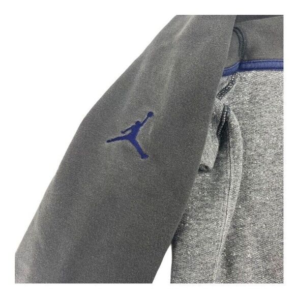 Nike Air Jordan Elite North Carolina Tar Heels Mens Pullover Gray SZ Small EUC - Picture 4 of 6